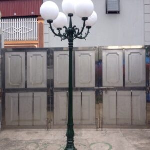 Cột đèn DC02 màu xanh ô-liu
